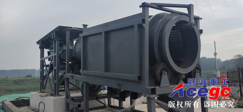 無軸滾筒洗砂機 無軸滾筒洗砂機